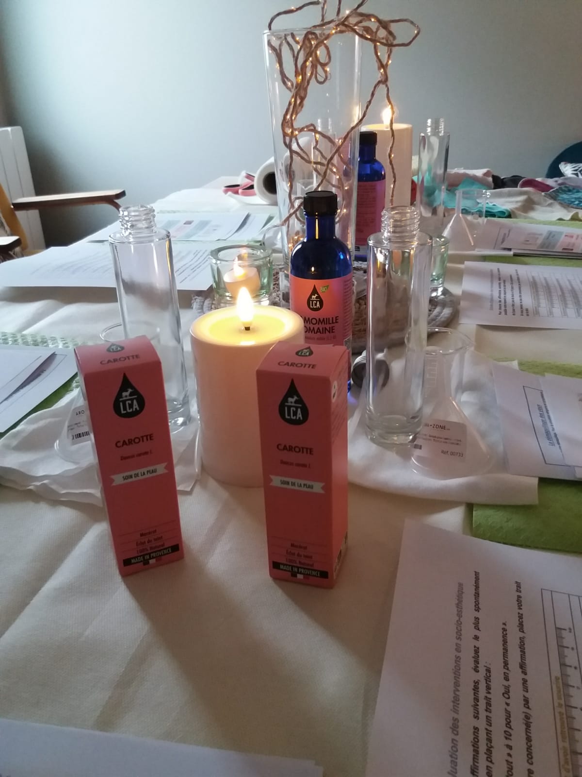 Atelier thérapeuthique : Prendre soin de votre peau