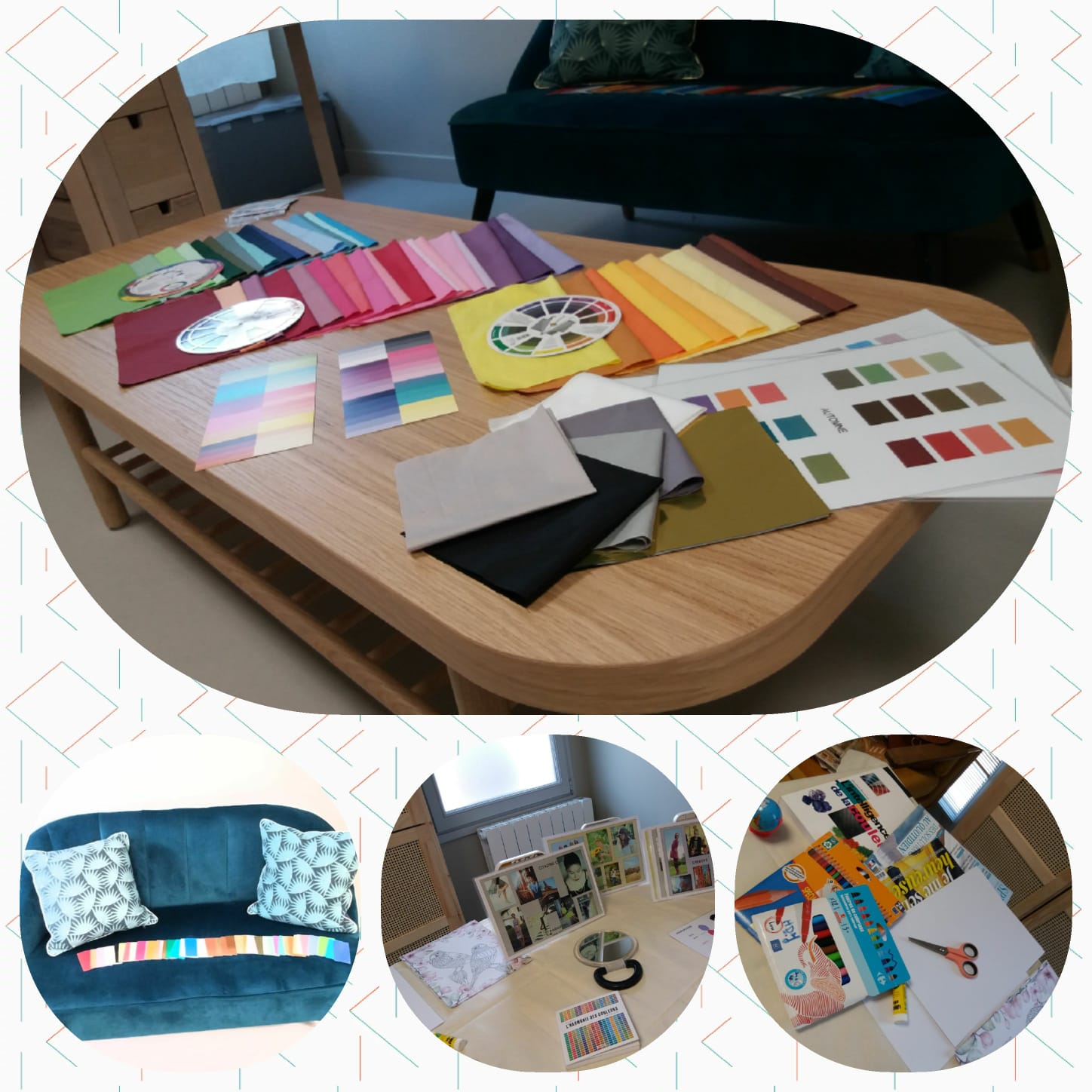 Atelier thérapeuthique : Le choix de vos couleurs en lien avec vos vêtements