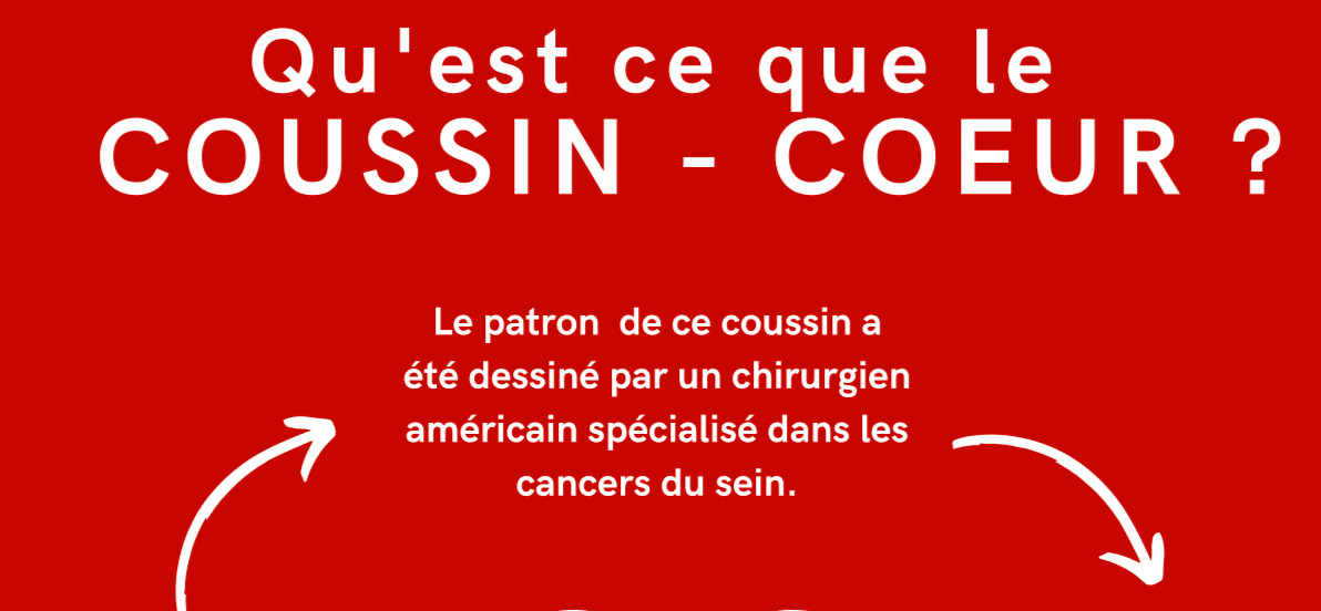 Explication de ce qu'est un coussin coeur